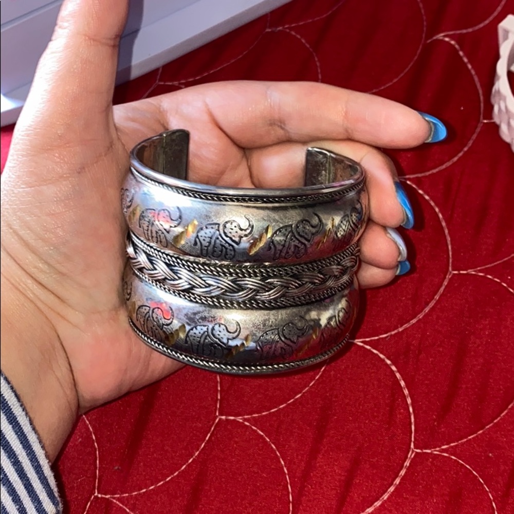 Real silver bracelet indian